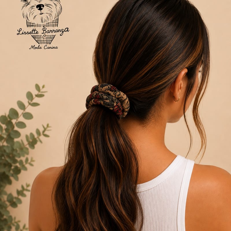 Jacquard Scrunchie, for you