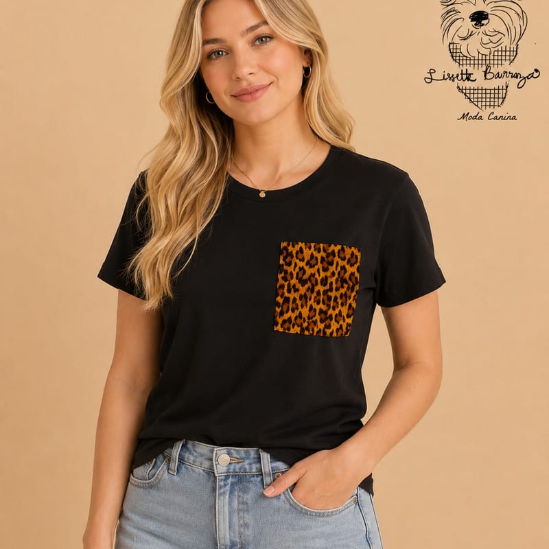 Leopard Pocket Tee, for you