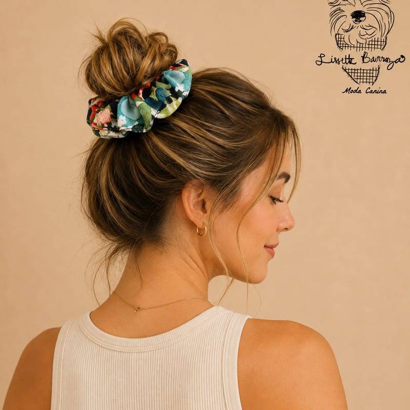 Floral Scrunchie, for you