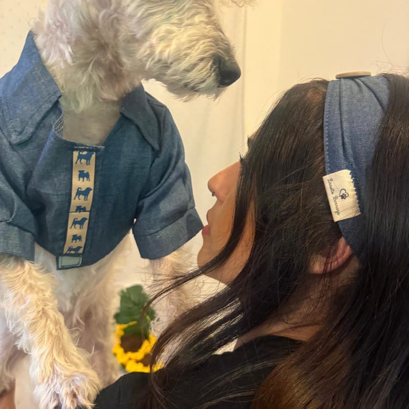 Soft Denim Headband, for you