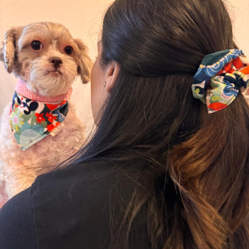 Floral Scrunchie, for you