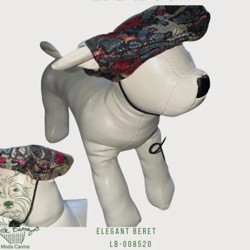 Jacquard Beret, for your dog