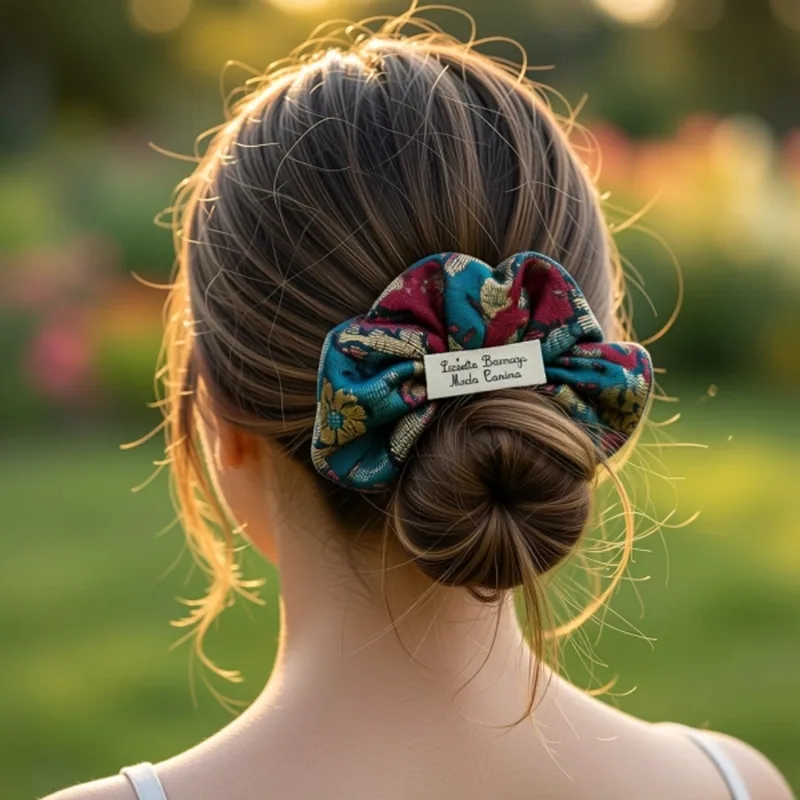 Jacquard Scrunchie, for you